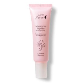 100% Pure Suero Reafirmante de Péptidos de Hongos, 11 Hongos Medicinales, con Ácido Hialurónico y Péptidos de Quinua, 30 ml