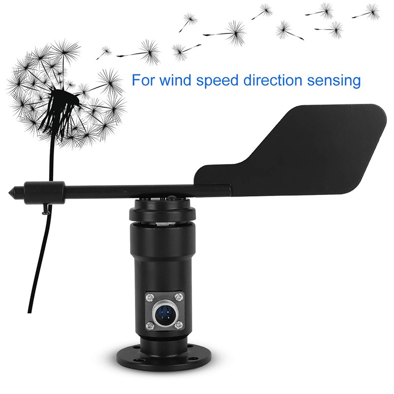 Natudeco Wind Direction Sensor, Aluminium Alloy, Wind Speed and Direction