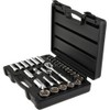 Paramount 31-Piece Inch/SAE 12-Point Standard Socket Set, 1/4" to 1"