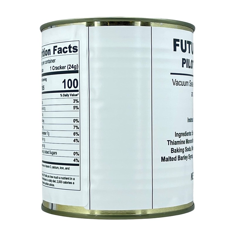 Future Essentials Sailor Pilot Bread Crackers 9.9 Oz per Can