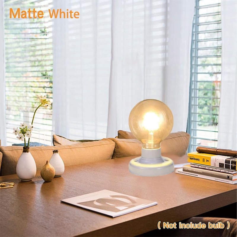 25ft Light Bulb Base with Cord E26/E27 Light Socket with