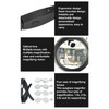 Headband Magnifying Glass Adjustable LED White Light 4 Interchangeable Lenses
