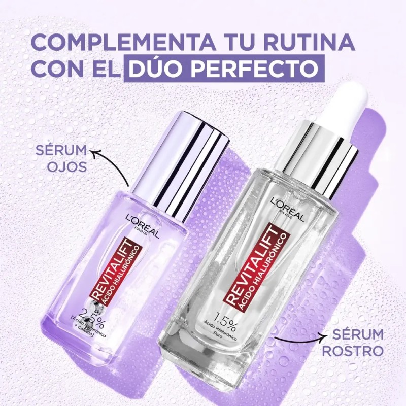 L'oréal Paris Sérum Ojos Revitalift Ácido Hialurónico, 20ml