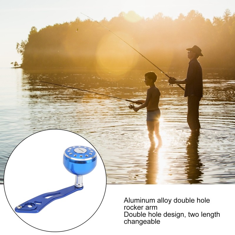 Fishing Reel Handle Grip Aluminum Alloy Baitcasting Reel Rocker Arm