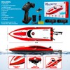 Force1 Velocity Fast RC Speed Boat with Underwater Driving Feature:_Red