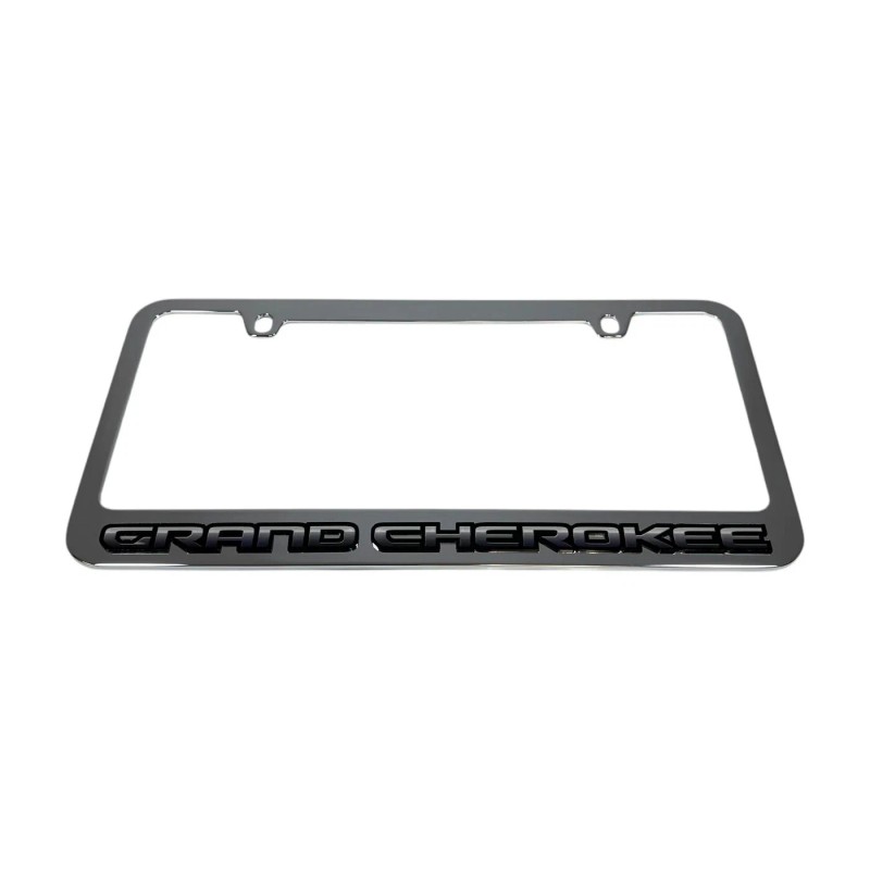 Jeep Grand Cherokee Chrome License Plate Frame