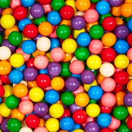 Gumballs for Gumball Machine Refill - 1 inch King Gumballs in Bulk - 1 Lb Bulk Bag - 55 Pcs - Bulk Gum for Kids - Assorted Gum Refill