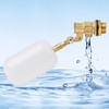 MOGOULUA 1/2 Inch Brass Float Valve with 300 cm PTFE