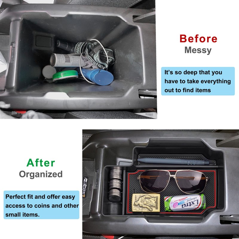 PIMCAR Center Console Organizer Compatible with Chevy Colorado/GMC Canyon 2015-2021