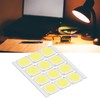 12Pcs COB Light Source High Power Round LED Chip 12W