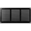 Repa Market 2-Pack Black Air Vent Cover 12" x 6"