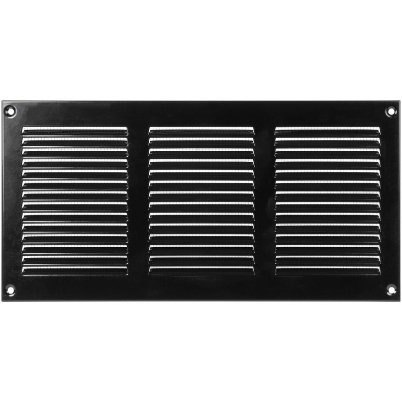 Repa Market 2-Pack Black Air Vent Cover 12" x 6"