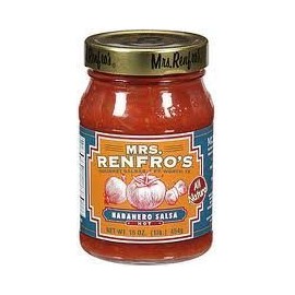 Mrs. Renfros Salsa (6 Pack) Habanero Pepper 16oz Jars by Mrs. Renfro's