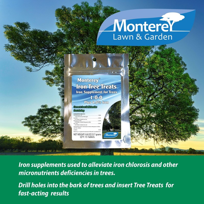 Monterey Iron Tree Treats Iron Supplement for Trees 1-0-0 Plus
