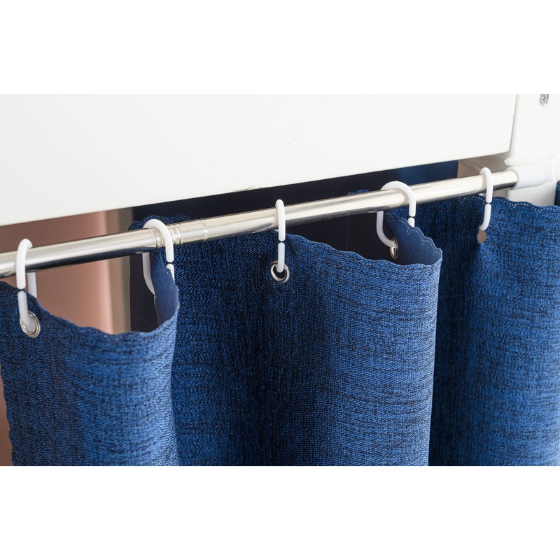 Teanea Solid Bottom Bunk Bed Blackout Curtains Privacy Cloth Single