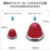 Jet Inoue 532774 LED Mini Side Marker, Firefly, White