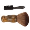 Neck Duster Set, Fast Cleaning Soft Nylon Bristle Barber Brush