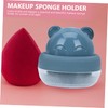 Minkissy Chic Makeup Sponge Holder Beauty Egg Box Bear Design