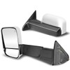 Auto Dynasty Pair of Chrome Power Heated Glass Flip Up