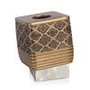 Popular Bath Tissue Box, Spindle Collection, Gold