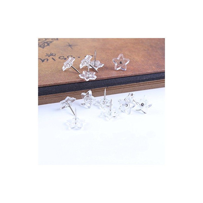 Cute Creative Star Shape Heart Shape Pushpins Drawing Pins Thumbtacks