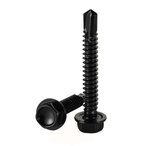 #14 x 4" (3/4" to 4" Available) Hex Washer Head