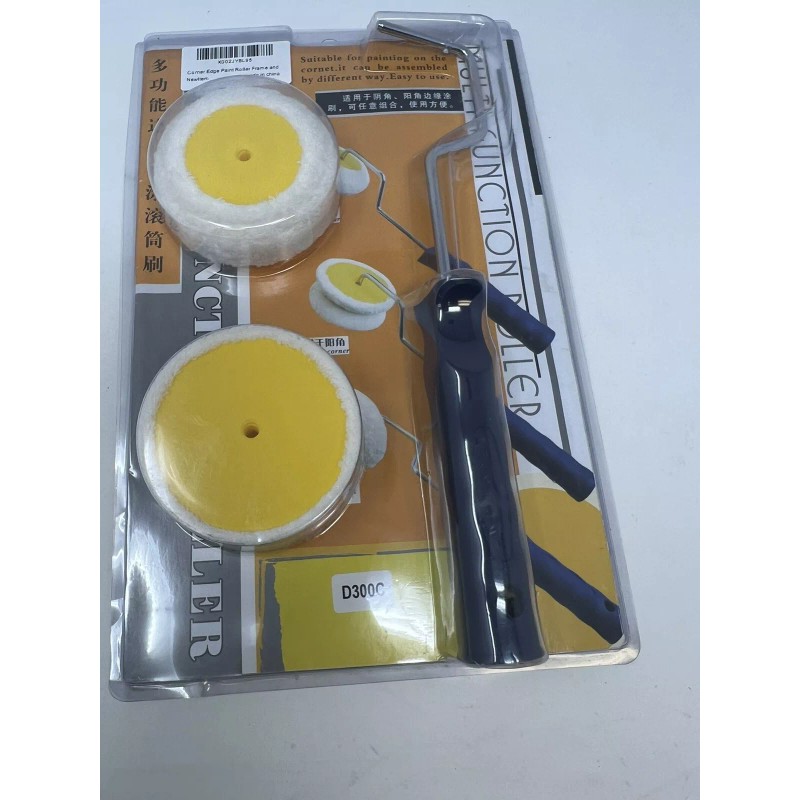 Nichiyo Corner Paint Roller Kit 3 Pieces Mini Drywall Corner