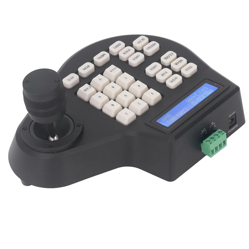 PTZ Pan Tilt Keyboard Controller Analog Coaxial Dome Camera Controller
