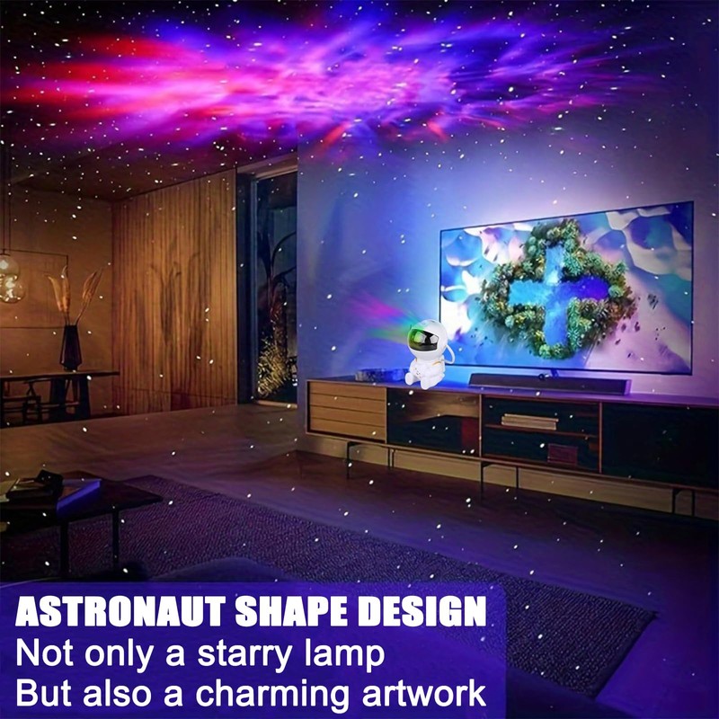 Astronaut Galaxy Star Projector, Galaxy Light Projector, Space Planetarium Projector,