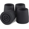 Prime Adventure Anti Skid Rubber Tips 1 1/8" (Pack of
