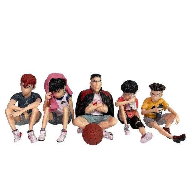 Slam Dunk Figure, Sakuragi Hanamichi, Ryota Miyagi, Hisashi Mitsui, Kaede
