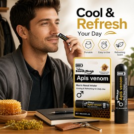 Men’s Nasal Inhaler Stick for Daily Refreshing – Cooling Aromatic Care for Work, Travel & Everyday Use