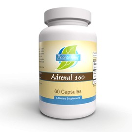 Priority One Vitmains Adrenal 160, 60 Capsules, Adrenal Support