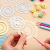 16 Pcs/Set Paper Quilling Tools Slotted Kit Paper Curling Tools