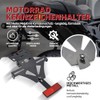 Adjustable Motorcycle Number Plate Holder, Universal Number Plate Holder, for
