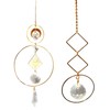 Varkage Pack of 2 sun catchers, windows, sun catchers, crystal