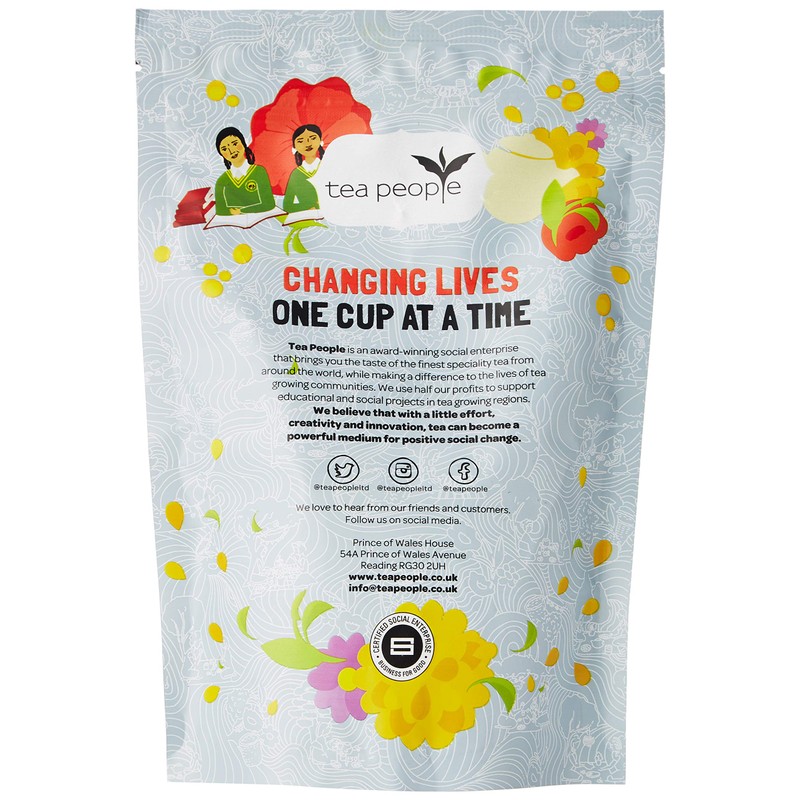 Tea People Organic Luxury Rooibos - 50 Pyramid Refill Pack