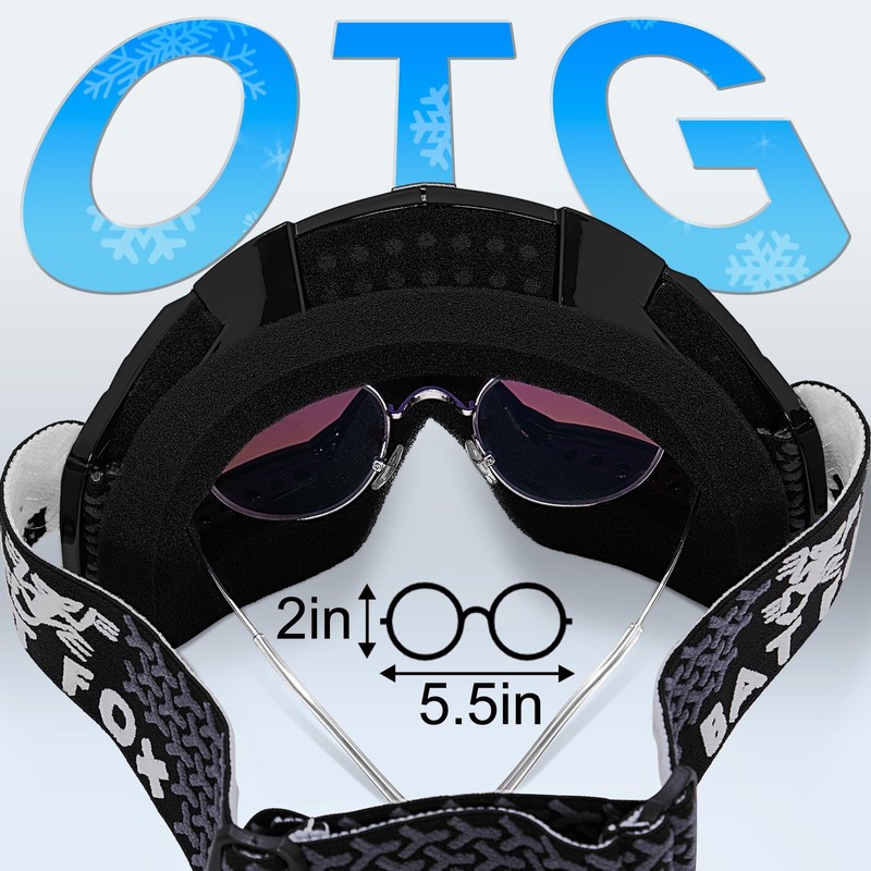 BATFOX Motorcycle Glasses Goggles Dirt Bike Motocross Safety ATV Tactical