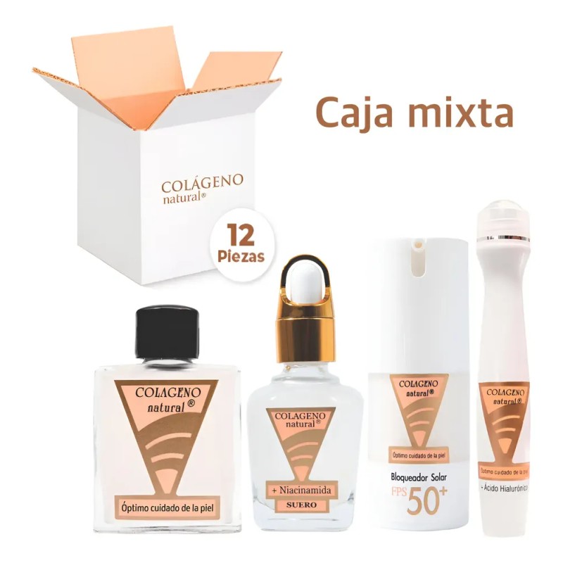 Caja Mixta Línea Colágeno Natural 12 Pax