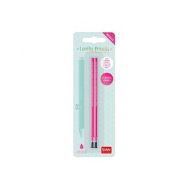Tinta Unita Legami Set of 6 Erasable Gel Pens - Black, Blue, Orange, Turquoise, Black, Purple Ink