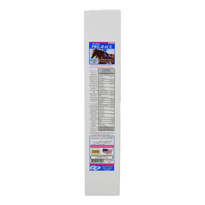 Suplemento Aminoácidos Su-per Pre-race Pasta 60ml para Caballos