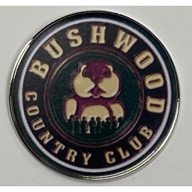SportzCollectables.com Bushwood Country Club - Caddyshack - NEW Pro size 32mm Slim - Golf Ball Marker