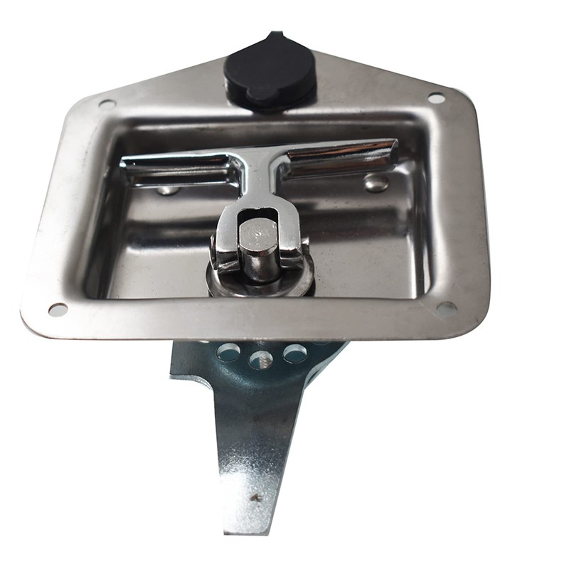 labwork 2 Trailer Door Latch T-Handle Lock Stainless Steel Keys