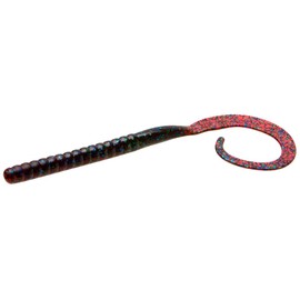 Zoom Ol' Monster Bait-Pack of 9 (Plum Apple, 10.5-Inch)