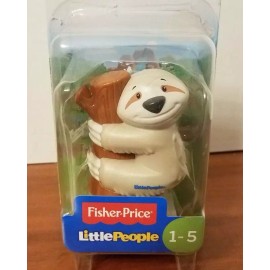 Fisher-Price Fisher Price Little People Zoo Safari Sloth Share Care Animal NEW
