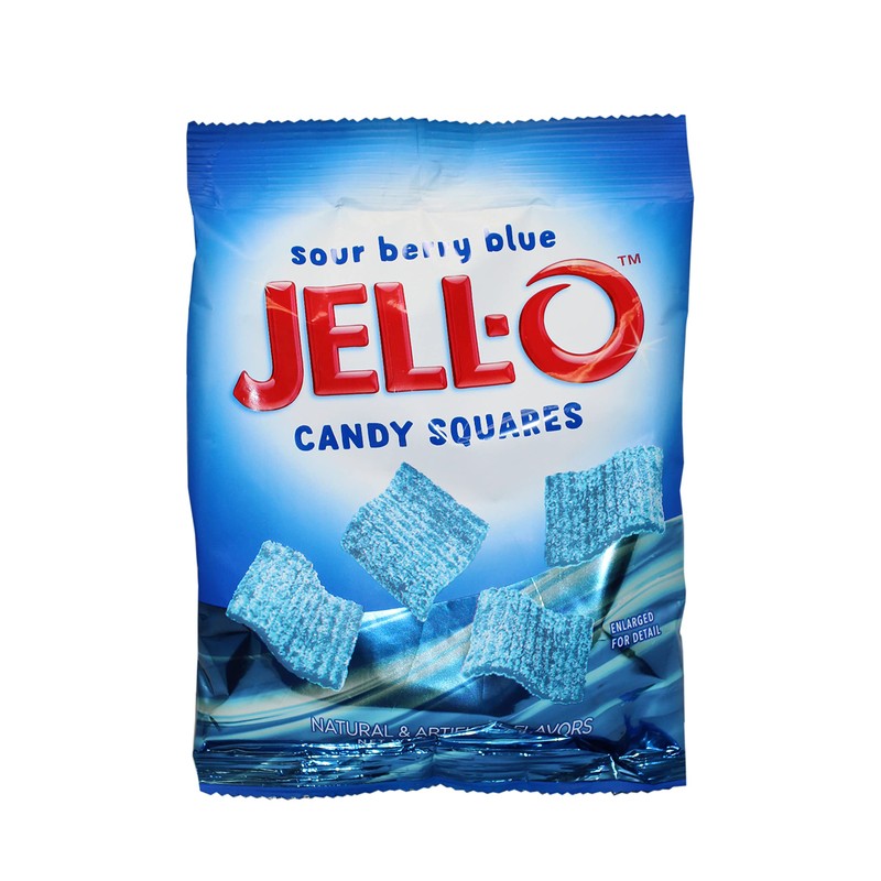 Morris National Inc JELL-O™ Sour Candy Squares | Sour Berry