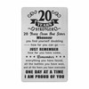 Richesele 20 Years AA Sobriety Gifts - 20 Year Stronger