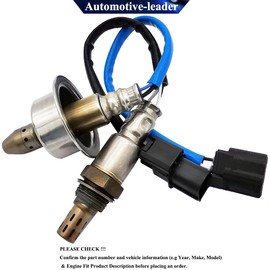 Automotive-leader 2Pcs Upstream Downstream Oxygen O2 Sensor Fits for H-onda Civic 1.8L 2015-2012, for A-cura ILX 2013-2014 234-9119 234-4350