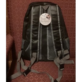 Dukes Pet Supplies pet travel backpack carrier with peekaboo window & adjustable straps