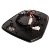 TRQ Left Driver Side Mirror Glass Heated Blind Spot Convex